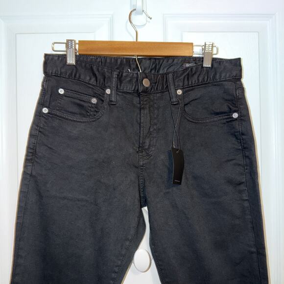 NEW Bonobos Jeans Mens 30x28 Black Tailored Stretch Slim Fit Pants 27726-BK756 - Picture 2 of 7